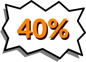 40% discount